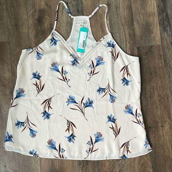 🌎 $35 🌎 NWT Nine Britton Darra Floral Cami - Picture 4 of 9